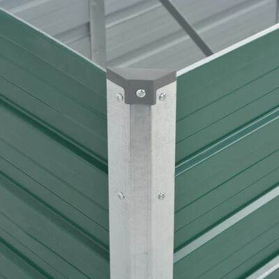 vidaXL Verhoogde Plantenbak (240x80x77cm) - Groen - 41% Korting!