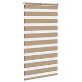 VidaXL Zebra Gordijn Zandbruin - 53% Korting!