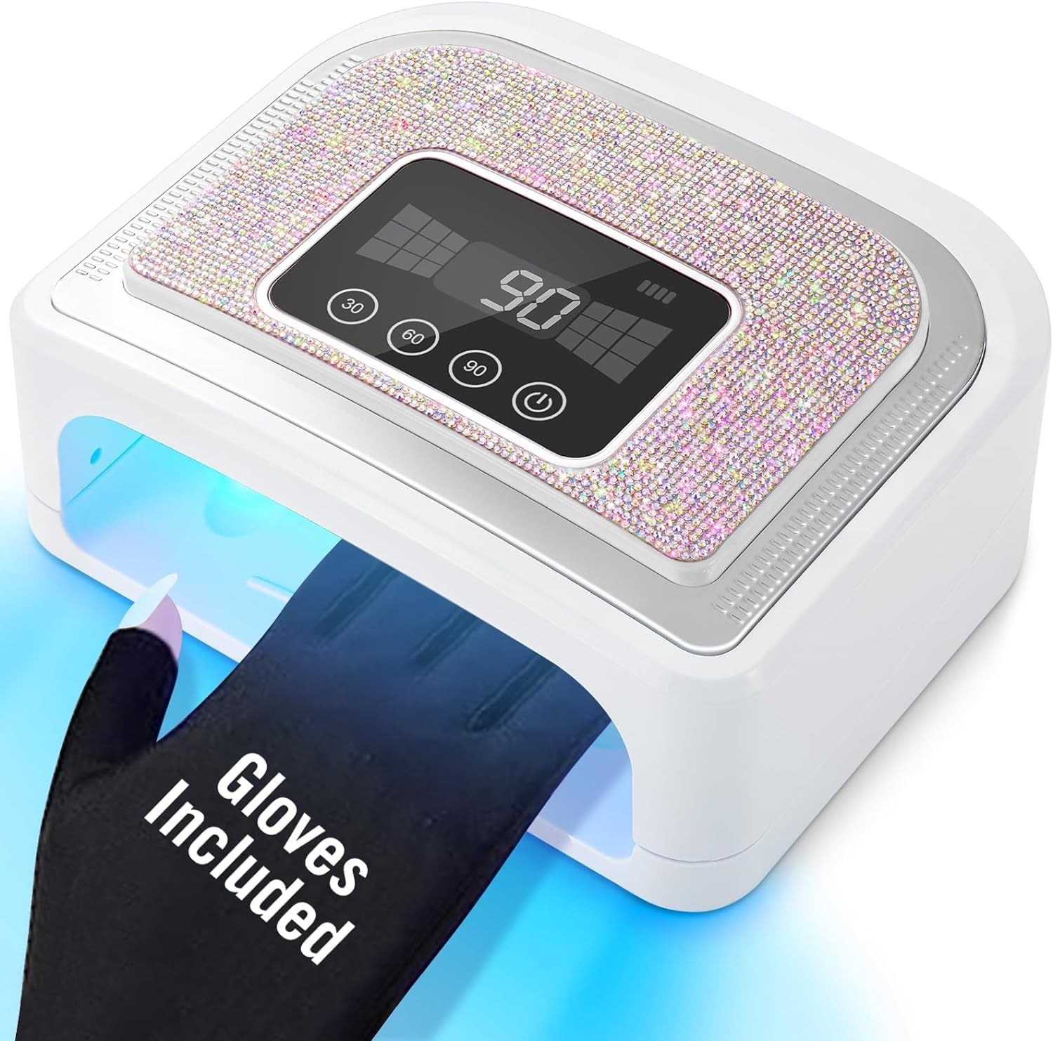 Draadloze UV/LED Nagellamp voor Gelnagels - Oplaadbaar met Timer - 36% Korting!