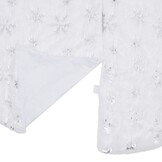 Luxe Witte Kerstboomrok Kunstvacht 122 cm (56% korting)