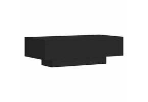 vidaXL Salontafel bewerkt hout zwart - 61% Korting!