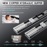 Soft Close Ladegeleiders Zwart 400mm - 34% Korting!