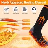 Elektrische Verwarmde Sokken Unisex - 35% Korting