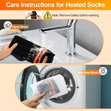 Elektrische Verwarmde Sokken Unisex - 35% Korting