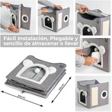 Kattenbed Hol met Krabpaal & Speelgoed - 34% Korting!