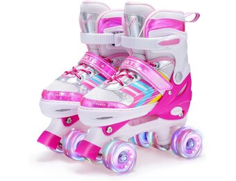Kinderskates Verstelbaar met Lichtgevende Wielen - 36% Korting!