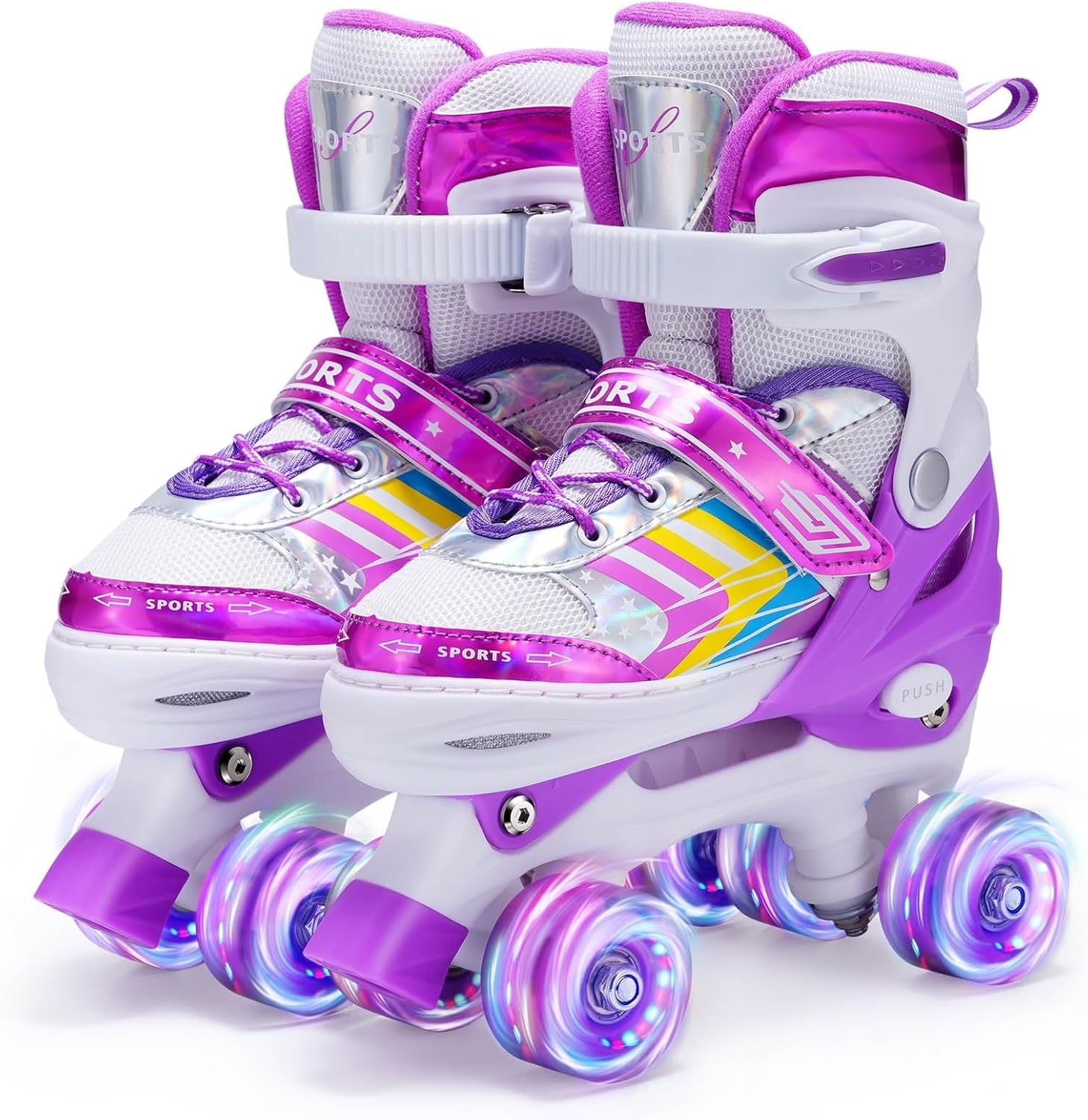 Kinderskates Verstelbaar met Lichtgevende Wielen - 36% Korting!