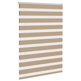 VidaXL Zebra Gordijn Zandbruin (95x150cm) - 64% Korting!