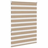 VidaXL Zebra Gordijn Zandbruin (95x150cm) - 64% Korting!