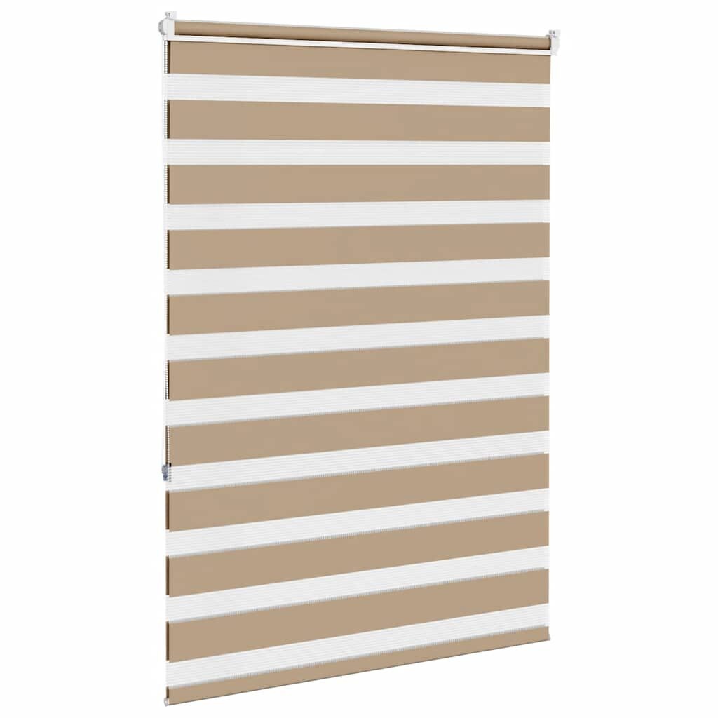 VidaXL Zebra Gordijn Zandbruin (95x150cm) - 64% Korting!