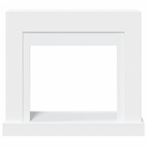 vidaXL Haardombouw 100x30x87,5cm Bewerkte Hout Wit - 86% Korting