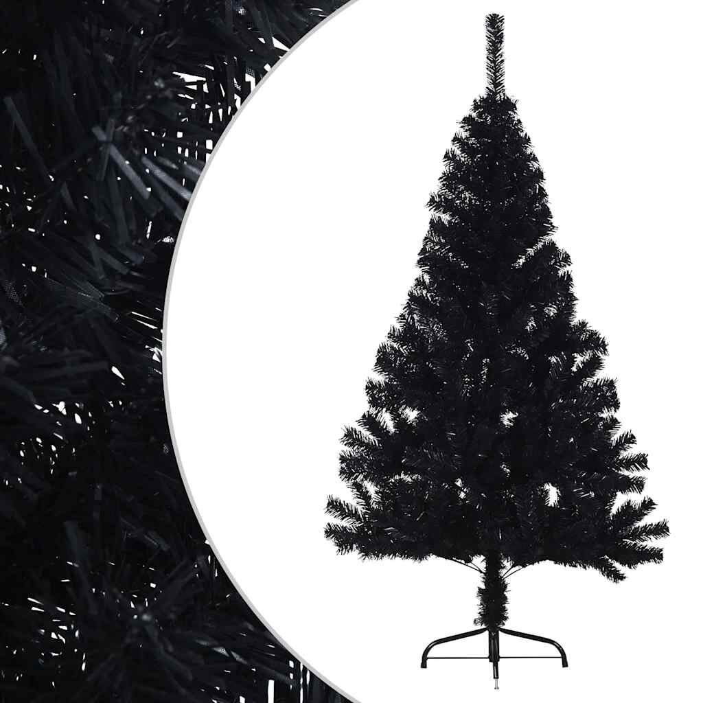 VidaXL Halve Kunstkerstboom Zwart 150cm - 64% Korting!