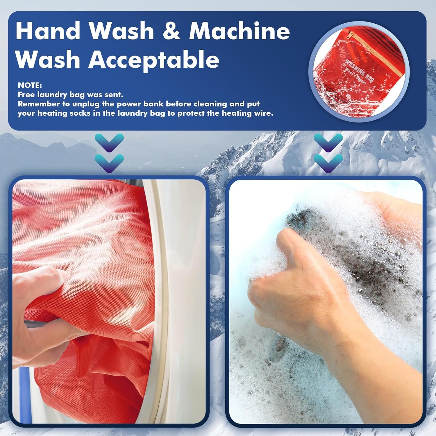 Verwarmde Sokken (36-48) - 35% Korting