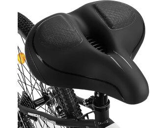 Comfortabel Fietszadel 39% Korting - Zwart