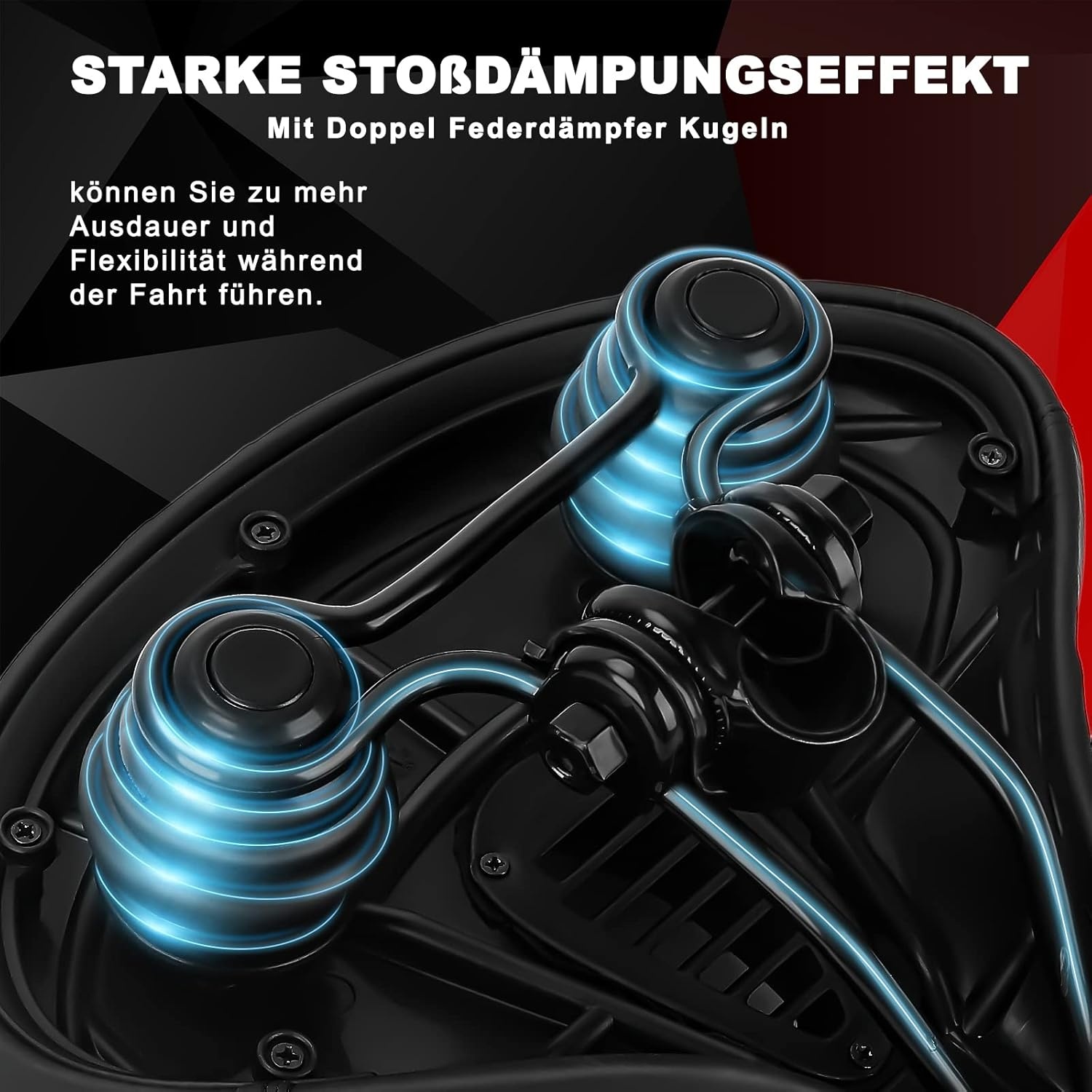 Comfortabel Fietszadel 39% Korting - Zwart