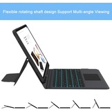 Toetsenbordhoes Samsung Tab S7 FE/S8+/S7+ 12.4" - QWERTZ, Kickstand, Verlicht