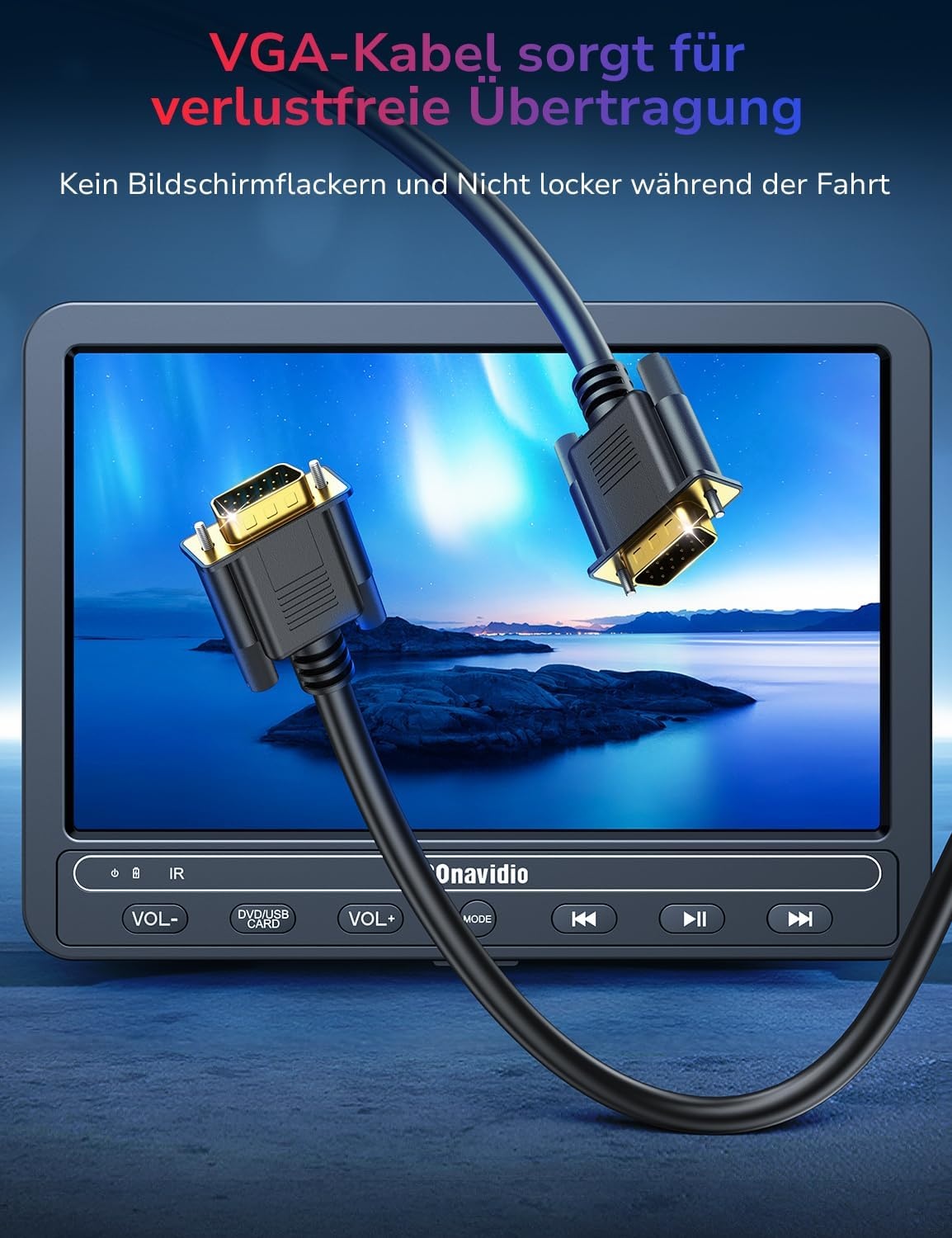 Dubbele Autodvd-speler 10,5" - 36% Korting!