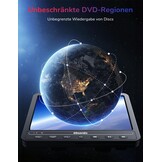 Dubbele Autodvd-speler 10,5" - 36% Korting!