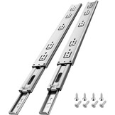 Soft Close Ladegeleiders Volledig Uittrekbaar 350mm Zwart (57% Korting)