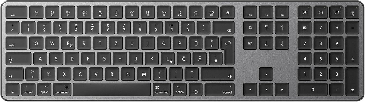 Draadloos Mac Toetsenbord QWERTZ - 46% Korting!