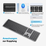 Draadloos Mac Toetsenbord QWERTZ - 46% Korting!