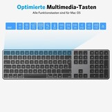 Draadloos Mac Toetsenbord QWERTZ - 46% Korting!