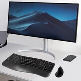 Ergonomisch Draadloos Toetsenbord & Muis Set met Polssteun - 36% Korting