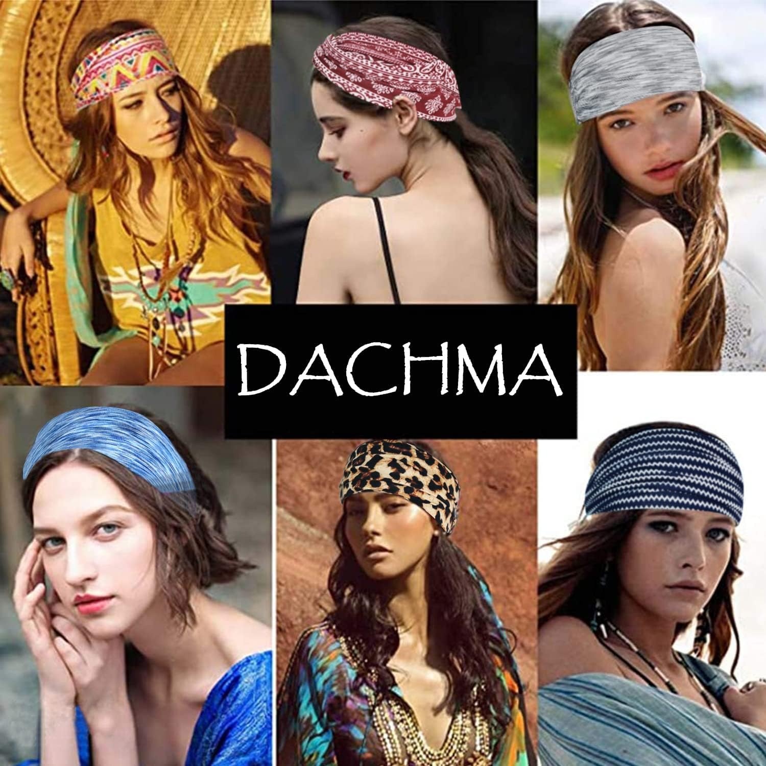 Sport Haarbanden Dames: 6-Pack Ademende Katoen-Polyester, 35% Korting!