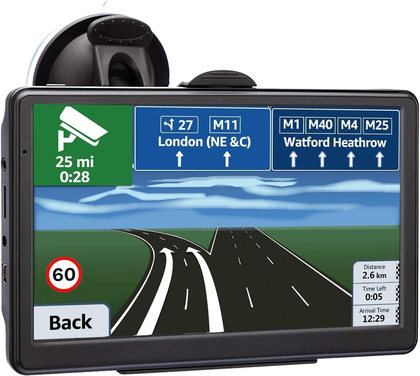 GPS Navigatie Auto/Vrachtwagen 5" Europa - 36% Korting