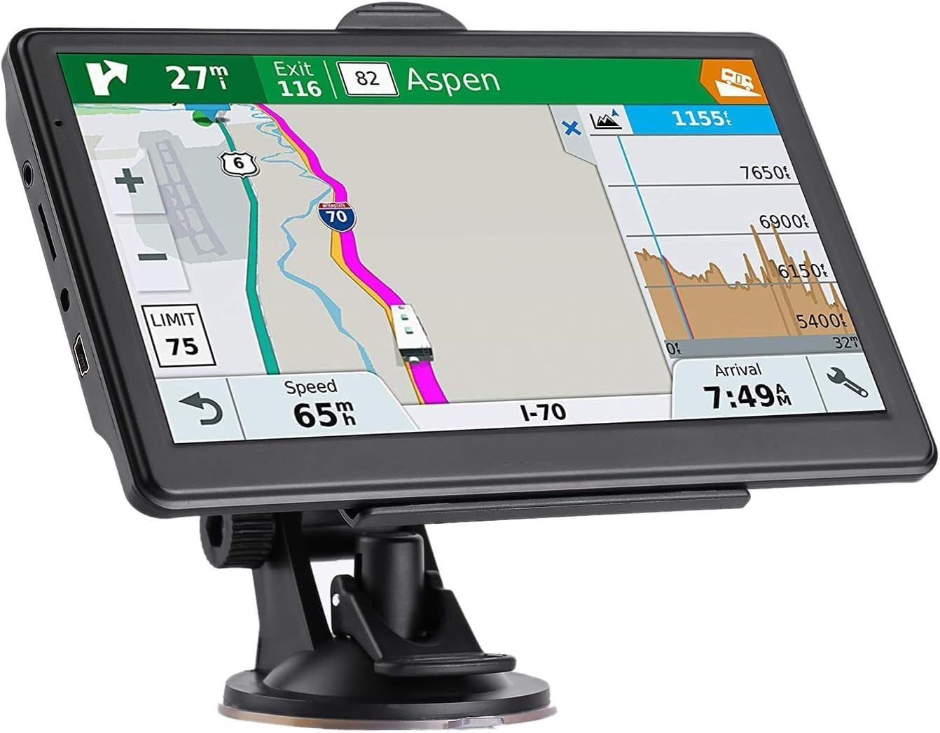 GPS Navigatie Auto/Vrachtwagen 5" Europa - 36% Korting