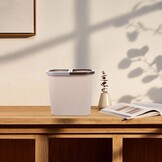 Dubbele Prullenbak Kunststof Bruin (37% Korting)