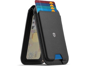 Leren Kaarthouder iPhone (RFID) - 35% Korting