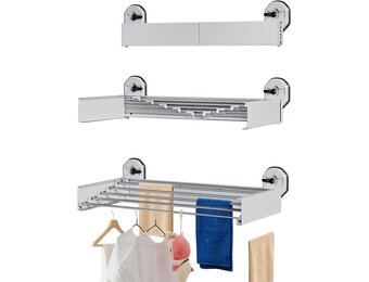 Wanddroogrek met zuignap - 36% Korting!