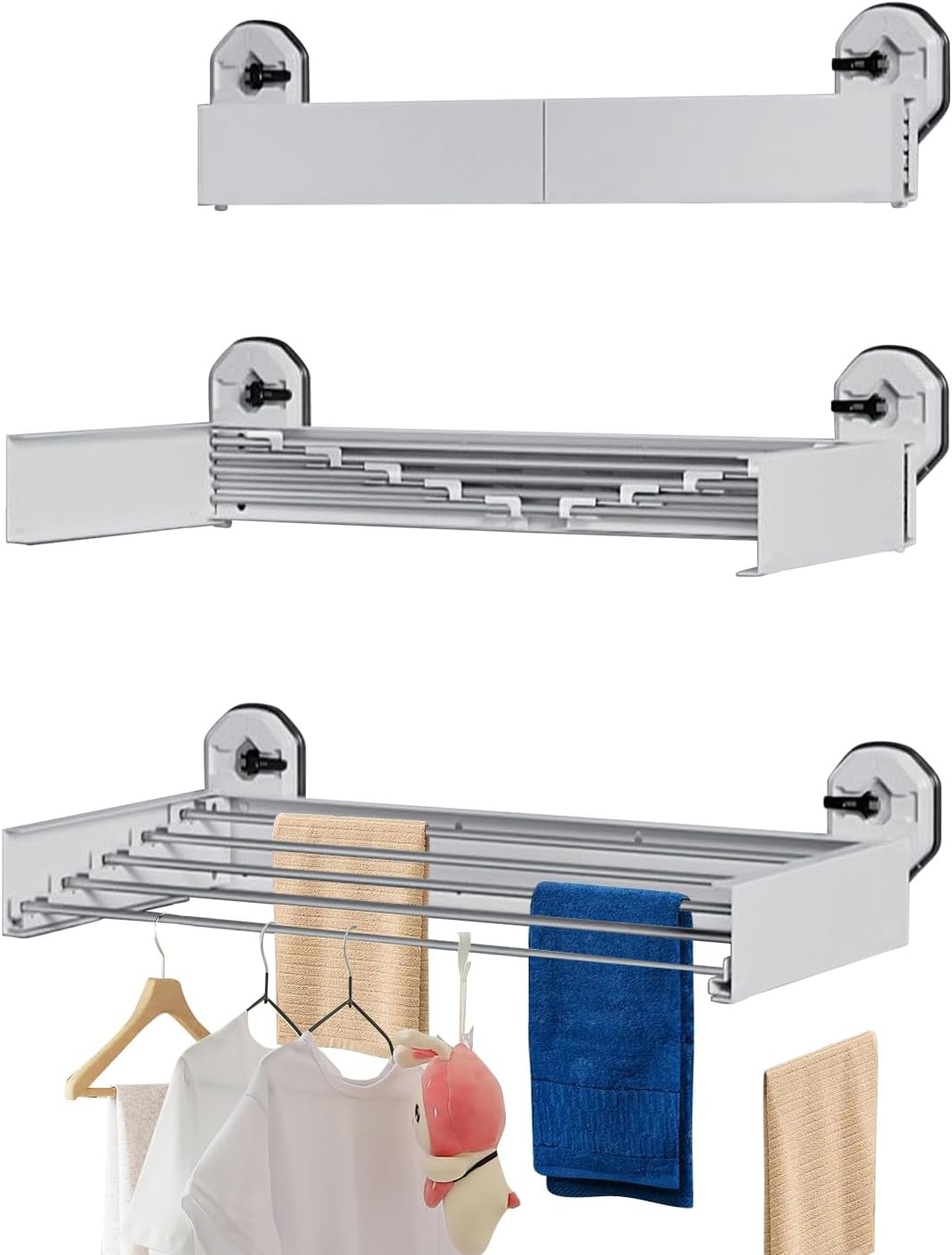 Wanddroogrek met zuignap - 36% Korting!