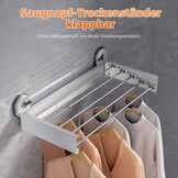 Wanddroogrek met zuignap - 36% Korting!