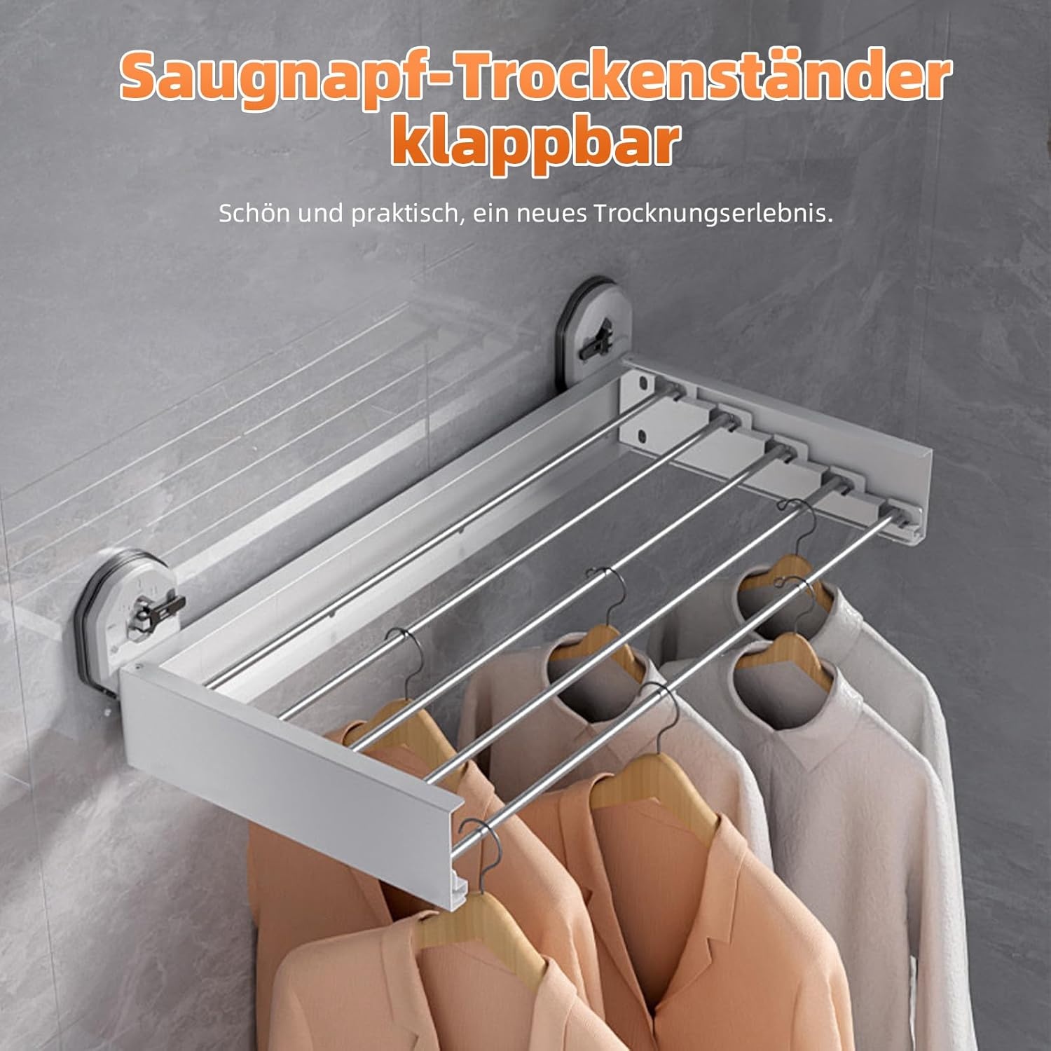 Wanddroogrek met zuignap - 36% Korting!