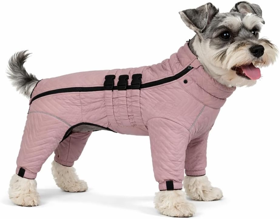 Warme Hondenjas Lotus Roze - 3XL - 59% Korting