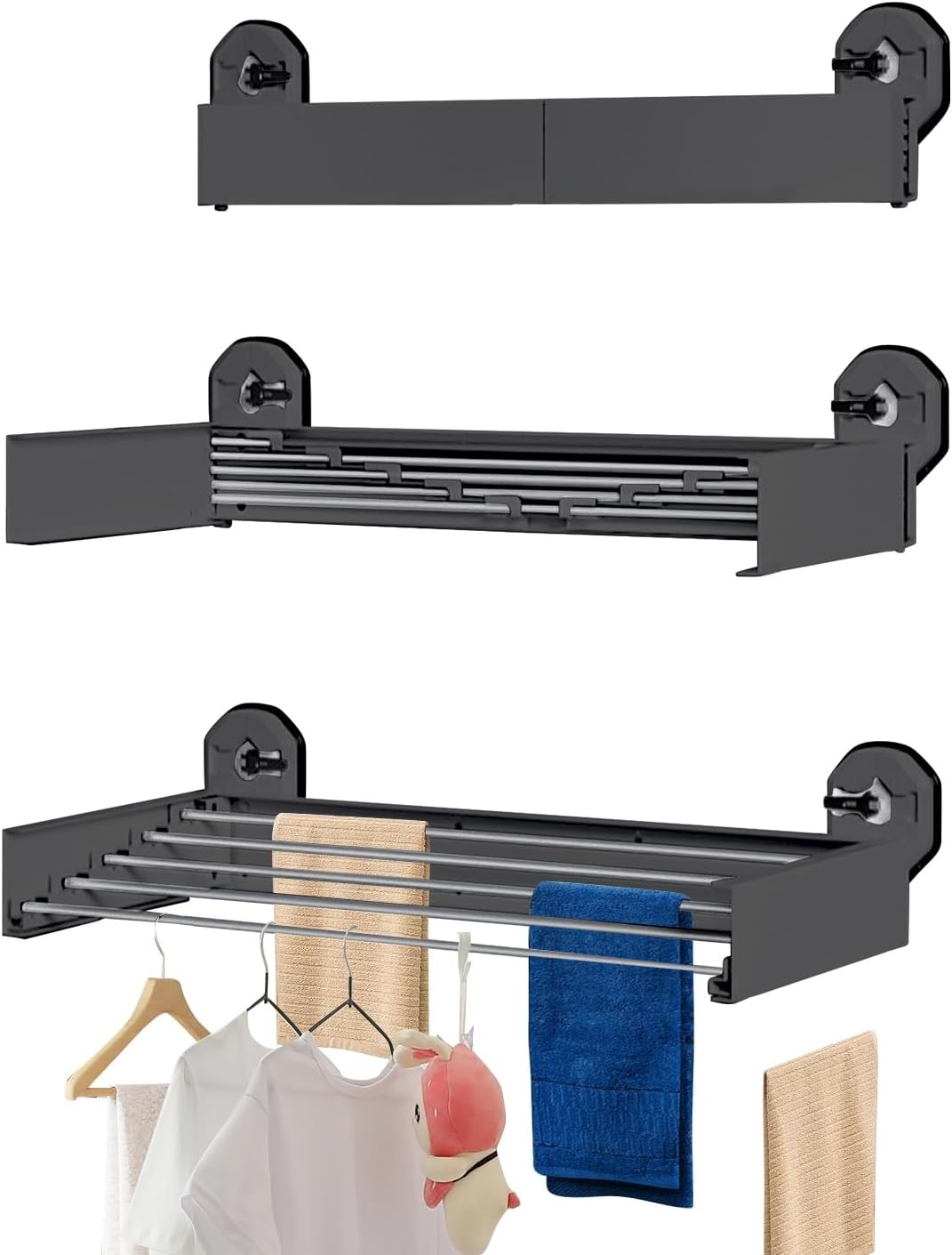 Wanddroogrek met zuignap - 36% Korting!