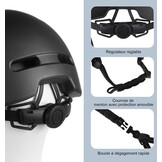 Fietscasco Urban Verstelbaar Dames Heren Veilig Geventileerd Schokabsorberend