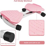Taille Twister Twist Board met Weerstandsbanden, Dubbel Antislip Pedaal en Voetmassage voor Buik & Core Training