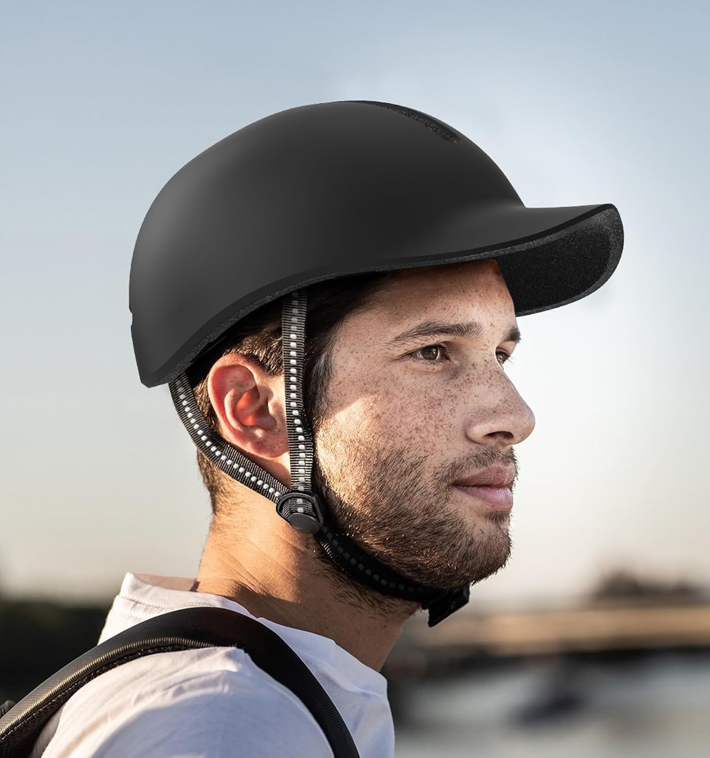 Fietscasco Urban Verstelbaar Dames Heren Veilig Geventileerd Schokabsorberend