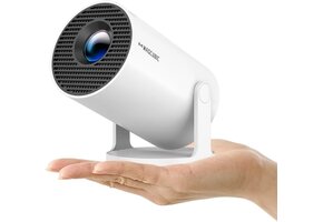 Mini Beamer Wit - 4K Ondersteuning & Android 11 | 42% Korting