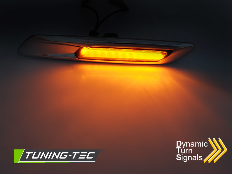 Dynamische LED Zijknipperlichten Zilver Smoke E-gekeurd voor BMW F10/F11 (2010-2013) - 79% Korting!