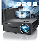 Beamer, Full HD 1080P 9800 Lumen Beamer 5G WiFi Bluetooth Beamer Unterstützung 4K Video, LED Heimkino Videoprojektor 350 Zoll Display, Kompatibel mit Fire Stick, Smartphone, PS5