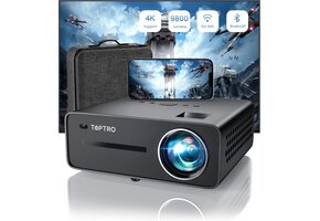 Beamer Tuisbioscoop Full HD 1080P (4K) 9800lm - 37% Korting