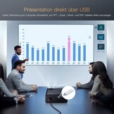 Home Cinema Beamer 1080P (4K) 9800 Lumen - 43% Korting!