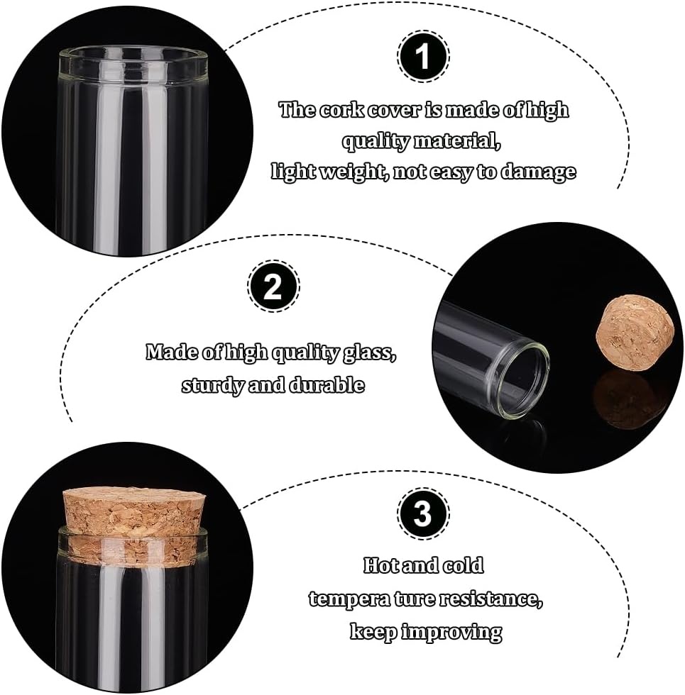 Glazen Testbuisjes 10 Stuks - 60% Korting