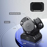 LED Moving Head Discolicht 180W RGBW DMX512 met 58% Korting!