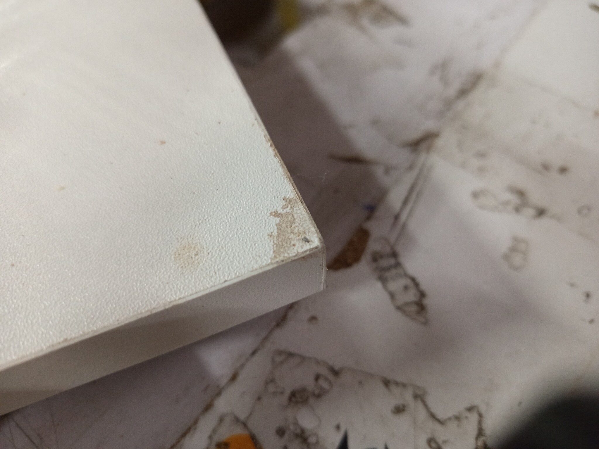 vidaXL Salontafel 57x57x30 cm bewerkt hout wit