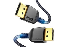 DisplayPort 2.1 Kabel 3m - 16K 80Gbps - 42% Korting!